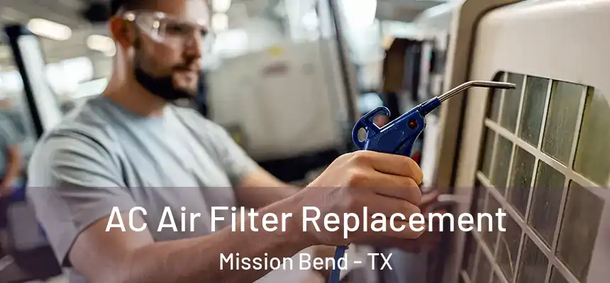  AC Air Filter Replacement Mission Bend - TX